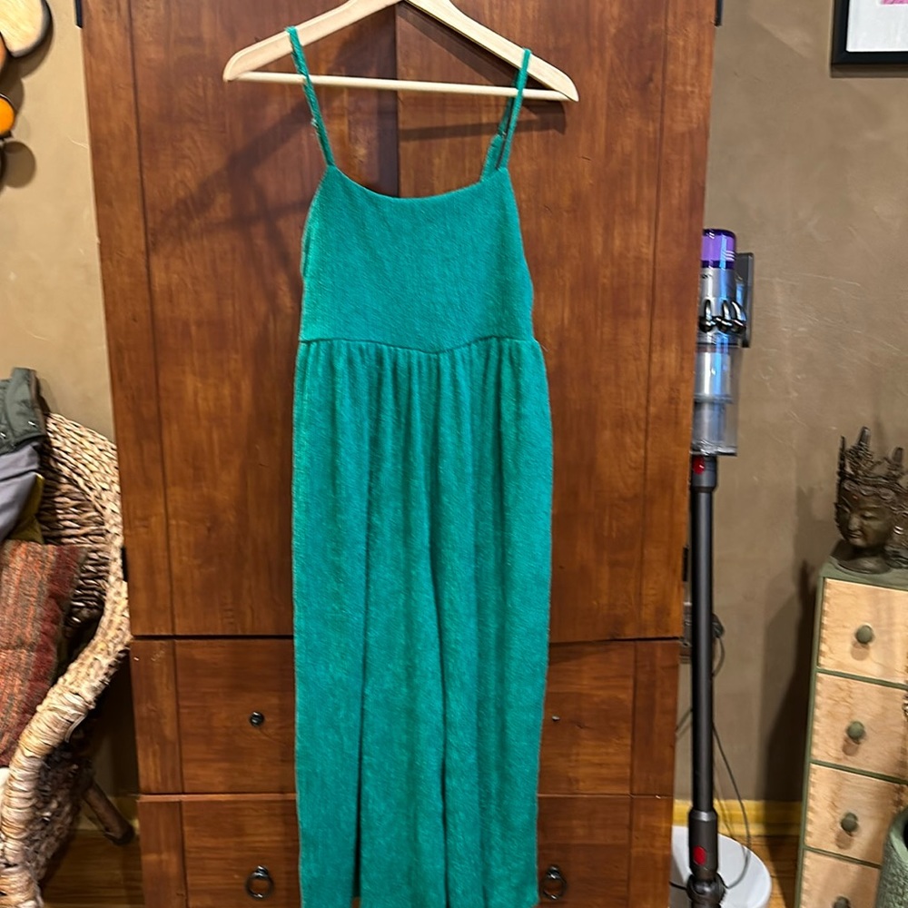 Silence and noise pant romper